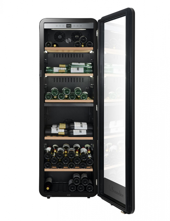 Двухзонный винный шкаф, LaSommeliere модель APOGEE190DZ