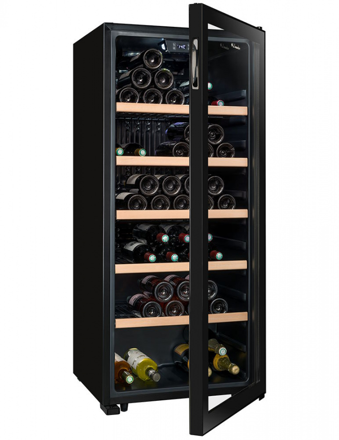 Монотемпературный винный шкаф, LaSommeliere модель SLS117BLACK