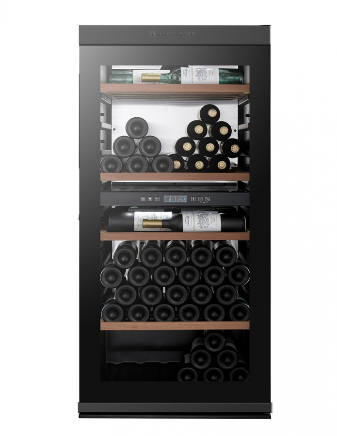 Двухзонный винный шкаф, Climadiff модель MILLESIME140DB