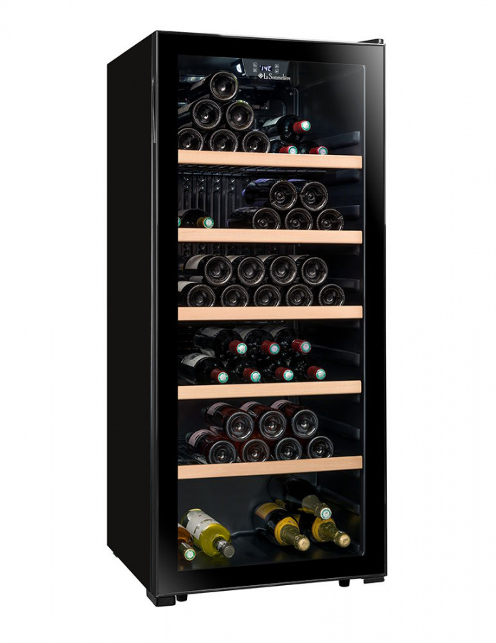 Монотемпературный винный шкаф, LaSommeliere модель SLS117BLACK
