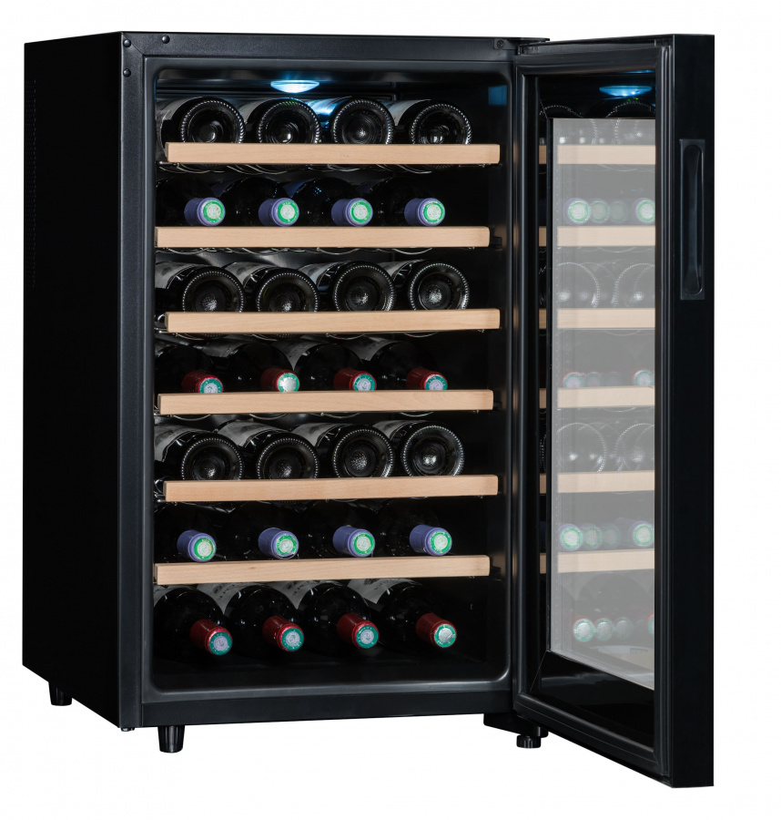 Монотемпературный винный шкаф, LaSommeliere модель LS28SILENCE