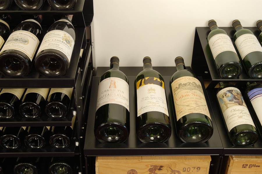 Металлическая стойка 150 5G с 2 полками на 6 бутылок 1,5 л (Магнум), серия CollectionRack