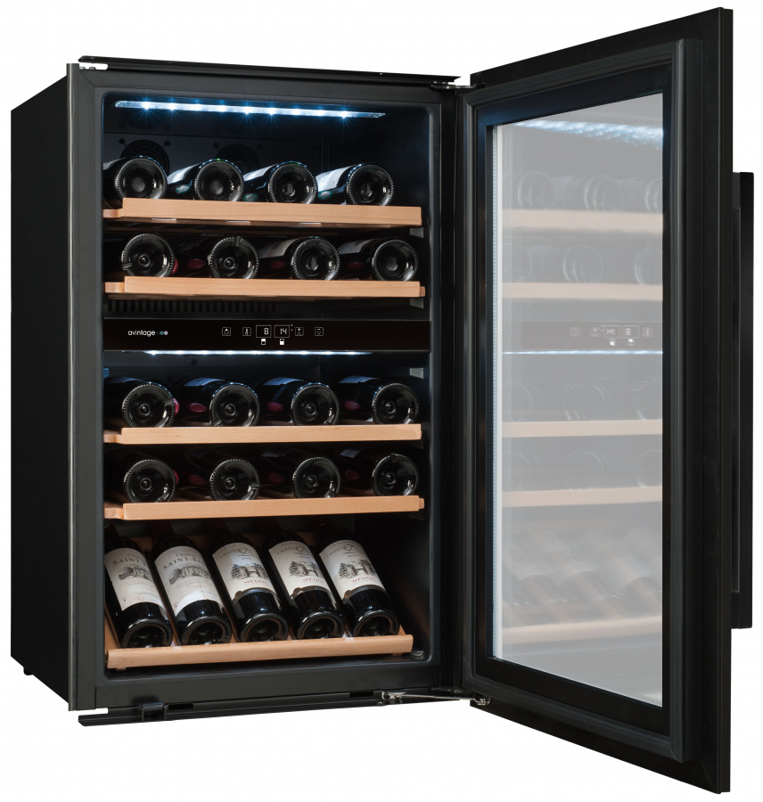 Двухзонный винный шкаф, Avintage модель AVI48CDZA