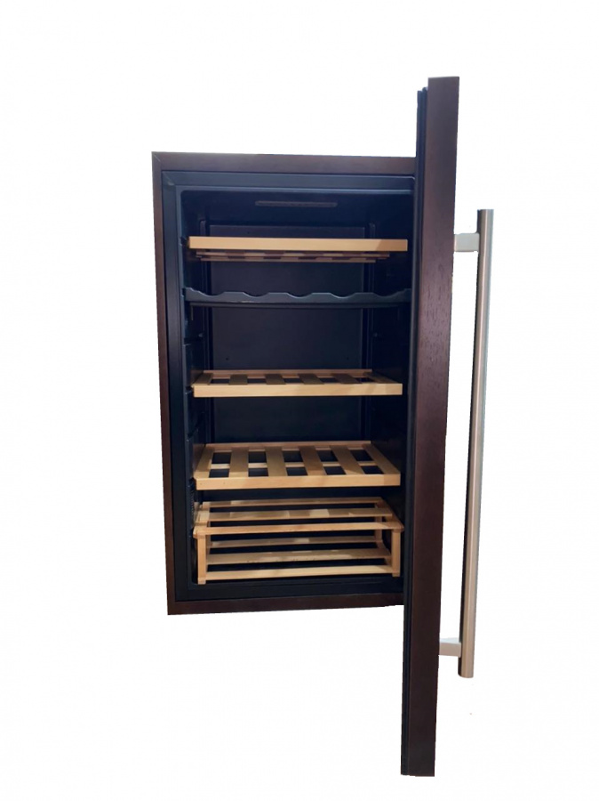 Двухзонный винный шкаф, LaSommeliere модель LS34.2Z/wood