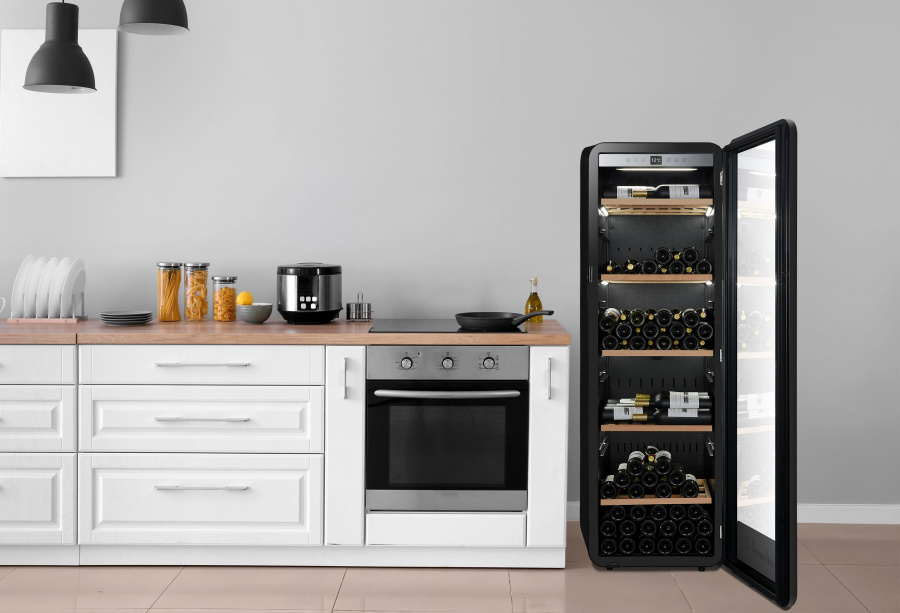 Монотемпературный винный шкаф, LaSommeliere модель APOGEE200PV