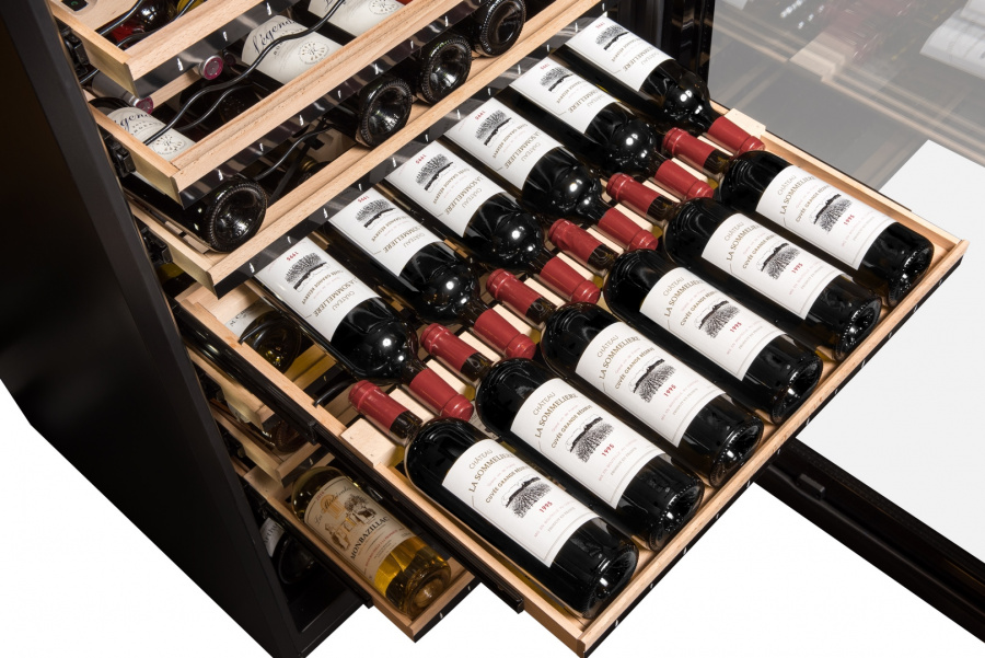 Мультитемпературный винный шкаф, LaSommeliere модель ECELLAR185