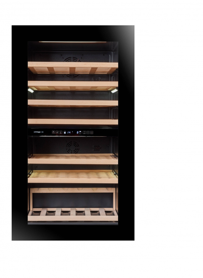 Двухзонный винный шкаф, Avintage модель AVI76PREMIUM